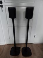 2x Sonos One Gen 2 Zwart met Standaard - Nieuwstaat, Audio, Tv en Foto, Luidsprekers, Ophalen, Zo goed als nieuw, Sonos, Minder dan 60 watt