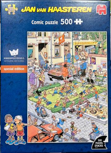 Jan van Haasteren “Kinderpostzegel puzzel” 500 stukjes NIEUW beschikbaar voor biedingen