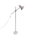 Vintage vloerlamp, hengellamp (wit), Huis en Inrichting, Lampen | Vloerlampen, Ophalen, Gebruikt, Onbekend, Onbekend