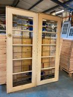 Set schuif / en-suite deuren met glas in lood 190x145cm., Ophalen