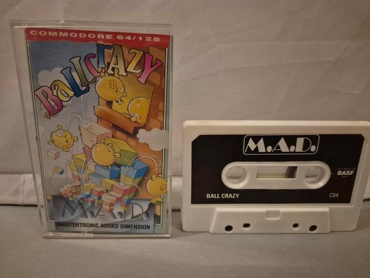 BallCrazy Commodore 64, Computers en Software, Vintage Computers, Ophalen of Verzenden