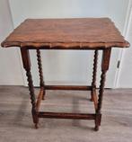 Engels eikenhouten haltafeltje 1950, Antiek en Kunst, Ophalen