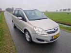 Opel Zafira 1.8 i 16v 2008 7 Persoons Airco Trehaak Nwe APK!, Auto's, Voorwielaandrijving, Stof, 74 €/maand, Zwart