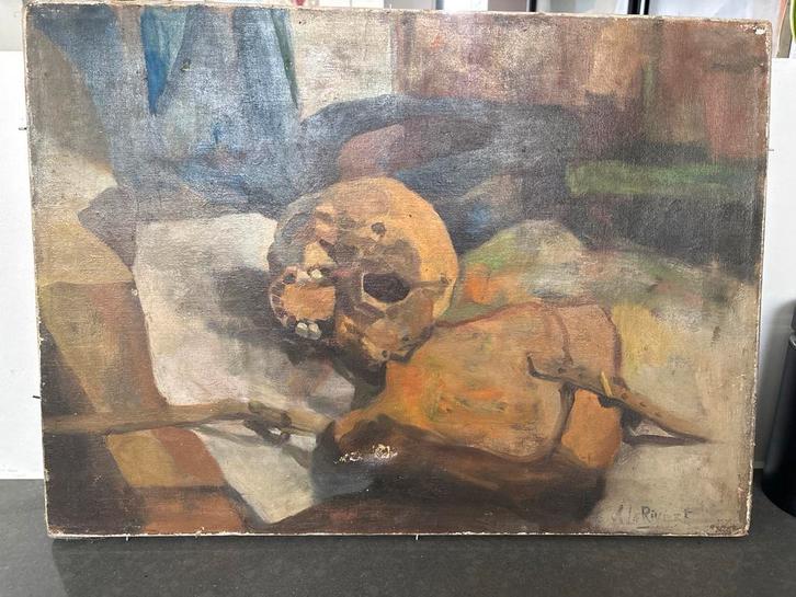 Adriaan de la Rivière - Stilleven, ca. 1910, Antiek en Kunst, Kunst | Schilderijen | Klassiek, Ophalen of Verzenden