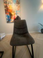 Set 4 eettafelstoelen (mosgroen), Huis en Inrichting, Stoelen, Ophalen, Zo goed als nieuw, Vier