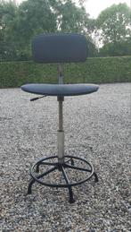 Werkstoel met voetring Max 74 cm DUURZAME KEUZE, 1 kruk, Ophalen of Verzenden, Zo goed als nieuw, 60 tot 90 cm