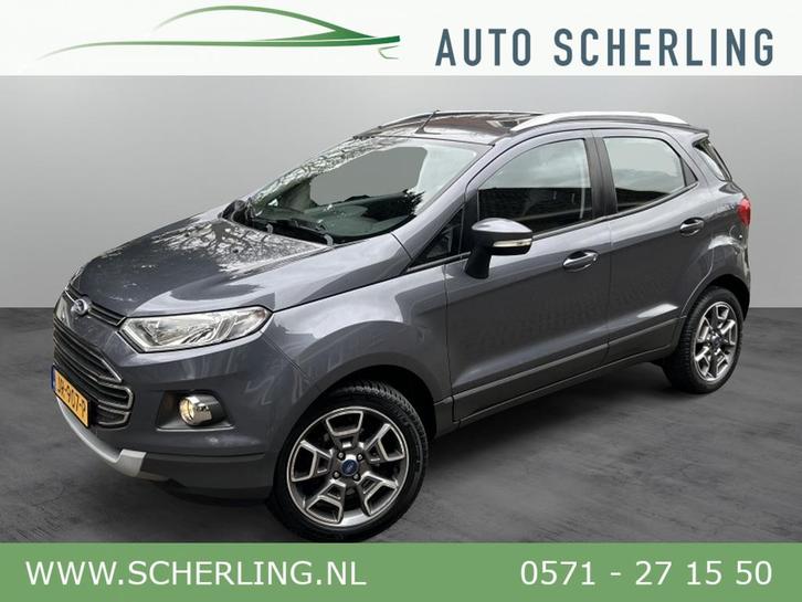 Ford EcoSport 1.0 125pk Titanium Navi, Leder, Camera, Trekha, Auto's, Ford, Bedrijf, Ecosport, ABS, Achteruitrijcamera, Airbags