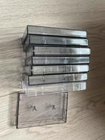 8 lege doosjrs voor cassettebandjes, 2 t/m 25 bandjes, Overige genres, Ophalen of Verzenden, Zo goed als nieuw