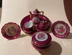 7 x Limoges miniatuur porselein, Antiek en Kunst, Antiek | Porselein, Ophalen of Verzenden