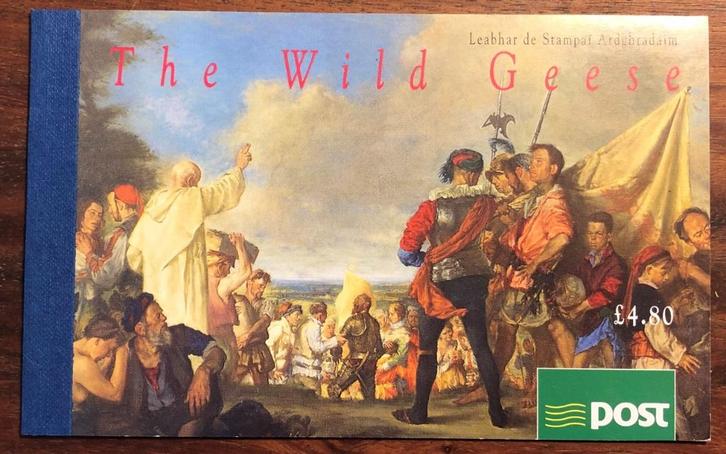 Ierland Prestige Book "The wild Geese" ***, Postzegels en Munten, Postzegels | Europa | Overig, Postfris, Ierland, Ophalen of Verzenden