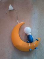 Maanlamp met figuur, Ophalen of Verzenden, Zo goed als nieuw, Lamp