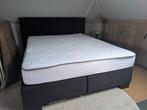 Boxspring 160x200 + 2 Pullman matrassen + Optidee topper, Huis en Inrichting, Ophalen, Gebruikt, Tweepersoons, 160 cm