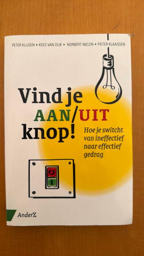 Pieter Klaassen - Vind je aan/uit knop!, Boeken, Wetenschap, Zo goed als nieuw, Ophalen of Verzenden