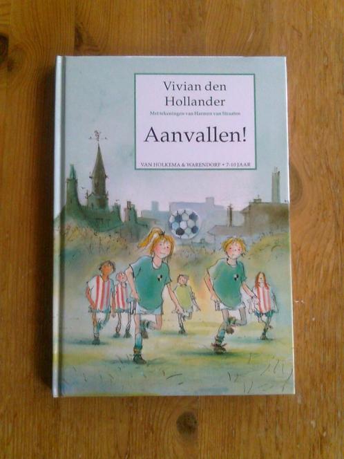 Aanvallen!/Hé scheids!/Goal!/Buitenspel,Vivian den Hollander, Boeken, Kinderboeken | Jeugd | 10 tot 12 jaar, Zo goed als nieuw