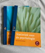 Statistiek voor de psychologie deel 3 en deel 4 Jules Ellis, Boeken, Ophalen of Verzenden, Gelezen, WO