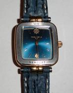 Armband Michel Herbelin horloge donkerblauw stainless, Ophalen of Verzenden, Nieuw, Blauw, Overige materialen