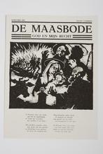 Kerstmis 1943 - De Maasbode | Heruitgave, Verzamelen, Militaria | Tweede Wereldoorlog, Nederland, Boek of Tijdschrift, Verzenden