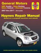 GMC Acadia Chevrolet Traverse Haynes boek [2007-2017], Ophalen of Verzenden