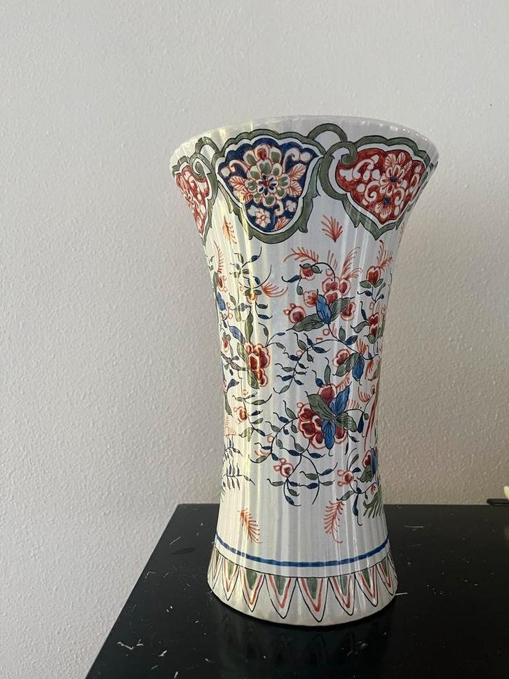 Antieke Porseleinen Vaas - Delft Decor, Antiek en Kunst, Antiek | Vazen, Ophalen