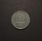 10 cent 1943 zink, Postzegels en Munten, Munten | Nederland, Koningin Wilhelmina, 10 cent, Losse munt, Verzenden