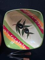 Tapas bordjes + vorkjes set, Huis en Inrichting, Ophalen, Gebruikt