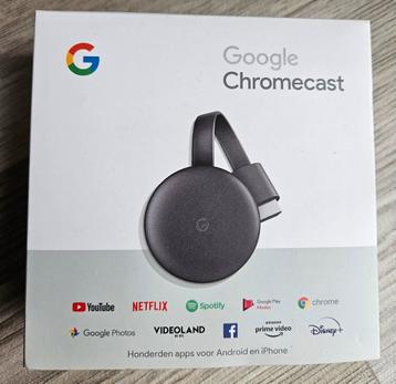 Google Chromecast - Nieuw in doos! beschikbaar voor biedingen