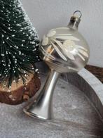 Vintage kerstbal lamp zilver 505, *, Gebruikt, *, Ophalen of Verzenden