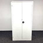 Ronis Draaideurkast Grijs | 195 x 100 x 40 cm, Huis en Inrichting, Ophalen, Gebruikt, 50 tot 100 cm, Metaal