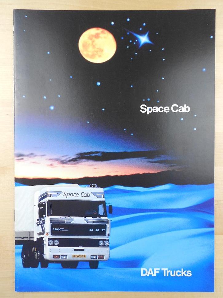DAF Space Cab Brochure 1985 SpaceCab 3300 2800, Boeken, Auto's | Folders en Tijdschriften, Zo goed als nieuw, Overige merken, Ophalen of Verzenden