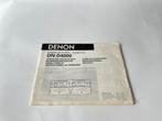 Denon DN-D4000 Manual, Ophalen of Verzenden