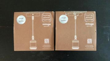 Pendel voor Hanglamp 2 stuks Home Sweet Home mat satin beschikbaar voor biedingen