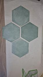 Hexagons tegeltjes wand/vloer groen, Ophalen, Minder dan 20 cm, Minder dan 5 m², Wandtegels