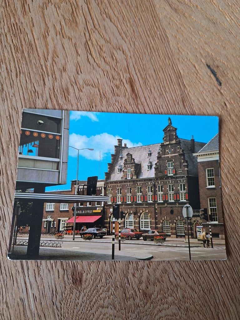 Oude ansichtkaart Almelo - De Waag (1914), Verzamelen, Ansichtkaarten | Nederland, Ophalen of Verzenden