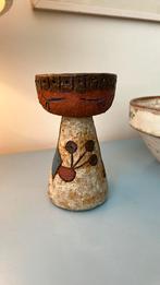 Vintage keramiek object meisje met bloemen potje, Antiek en Kunst, Antiek | Keramiek en Aardewerk, Ophalen of Verzenden
