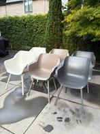 Hartman Tuinstoelen - 6 stuks, diverse kleuren, Huis en Inrichting, Stoelen, Ophalen, Kunststof, Gebruikt, Overige kleuren