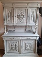 Antieke Houten Kast, Ophalen, Zo goed als nieuw, 50 tot 75 cm