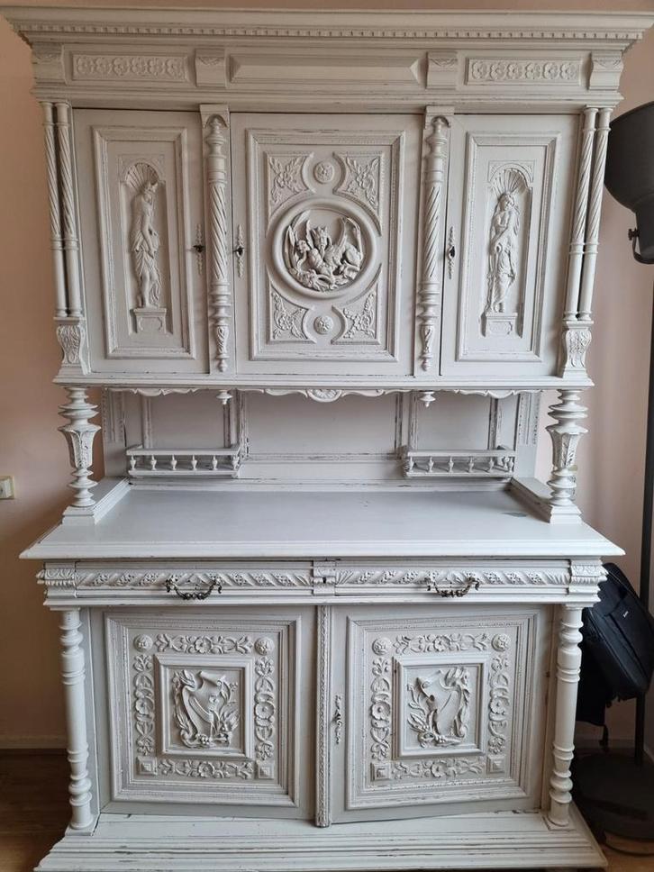 Antieke Houten Kast, Huis en Inrichting, Kasten | Buffetkasten, Zo goed als nieuw, 50 tot 75 cm, Ophalen