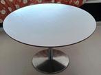 Ronde witte salontafel van AP Originals, Huis en Inrichting, Ophalen, Gebruikt, 50 tot 100 cm, Rond