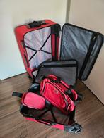 Kesser kofferset 4 delig rood, 60 tot 70 cm, Overige materialen, Slot, Nieuw
