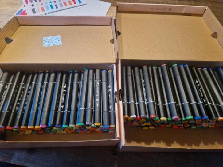 Update 26/10 Decotime alcohol Twinmarkers, Hobby en Vrije tijd, Tekenen, Nieuw, Potlood of Stift, Ophalen of Verzenden