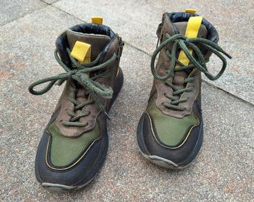 In goede staat: Keq hoge schoenen groen/geel maat 35 beschikbaar voor biedingen