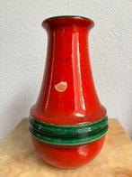 West-Germany vaas Jasba Keramik 24 cm vintage, Ophalen of Verzenden