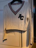 Mooie witte trui met V-hals, Ophalen of Verzenden, Zo goed als nieuw, Maat 38/40 (M), Wit