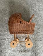Vintage rotan poppenwagen, als nieuw!, Ophalen of Verzenden, Zo goed als nieuw, Overige typen
