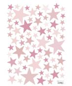Muursticker Decoratiesticker Sterren Roze Lilipinso, Nieuw, Ophalen of Verzenden, Wanddecoratie, Lilipinso