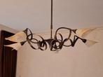 leuke hanglamp met 5 kapjes, Huis en Inrichting, Ophalen, Zo goed als nieuw, Metaal, 50 tot 75 cm