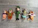Kinder Surprise x Yogi Bear pluche poppen complete set van 5, Ophalen of Verzenden, Zo goed als nieuw, Hardplasticfiguren