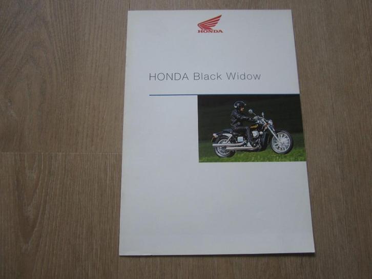 Honda Black Widow 750 brochure folder 2001, Motoren, Handleidingen en Instructieboekjes, Honda, Ophalen of Verzenden