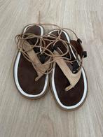 Leren slippers, Ophalen of Verzenden, Zo goed als nieuw, Bruin