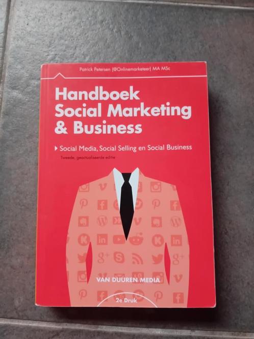 Handboek social marketing & business patrick petersen, Boeken, Economie, Management en Marketing, Zo goed als nieuw, Economie en Marketing